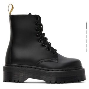 Dr. Martens Black Platform Combat Boots size 7